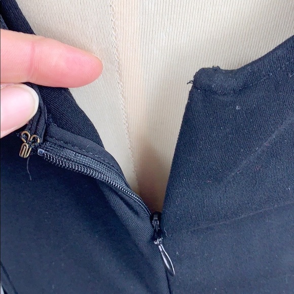 Anthro Leifsdottir Ruffle Bib Jersey Knit Dress - Picture 4 of 7